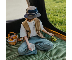 Килимок туристичний складаний одномісний IXPE Naturehike CNK2450WS044 з алюмінієвою плівкою, 195x60x1.8 см